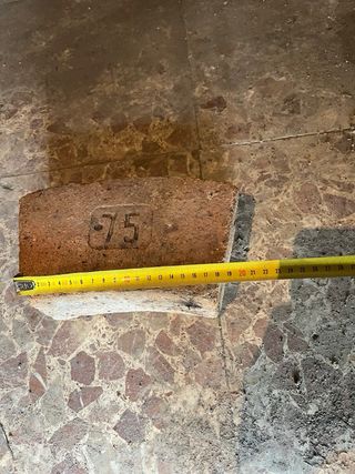 36 Ladrillos Refractarios Curvos