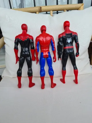 3 Figuras Spiderman 30 cm