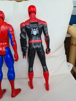 3 Figuras Spiderman 30 cm