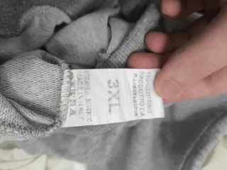 Pantalone Grigio UOMO 3XL (descrizione)