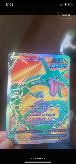 Carta Pokémon Rayquaza V 193/203