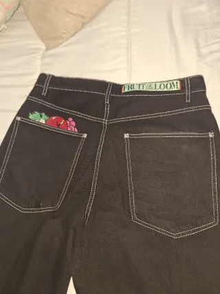Pantalón Fruit of the Loom negro talla 40