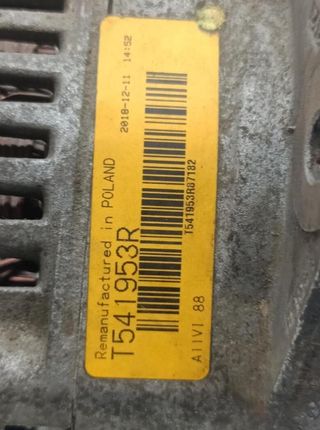 Renault 218510 746826 alternador kangoo i (f/kc0)