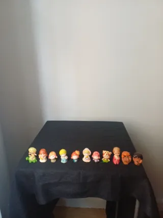 Colección 11 muñequitos antiguos