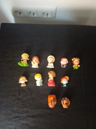 Colección 11 muñequitos antiguos