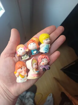 Colección 11 muñequitos antiguos