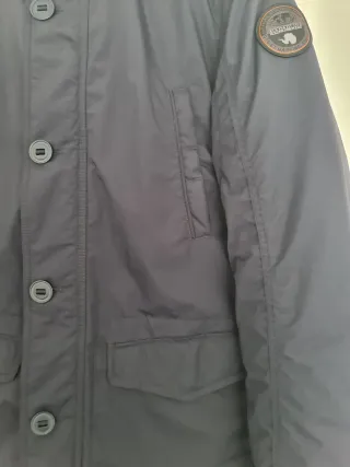 Parka Napapijri Azul Marino Talla M