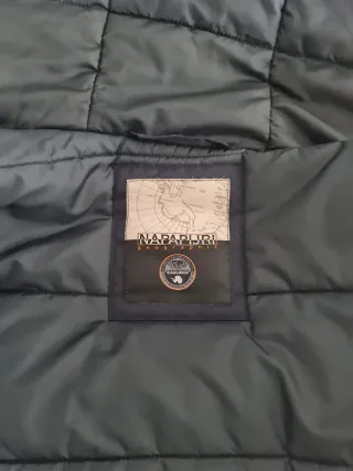 Parka Napapijri Azul Marino Talla M