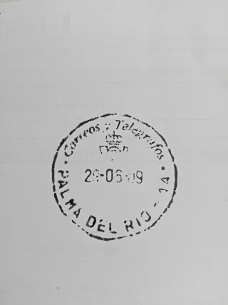 Antiguos matasellos de Correos