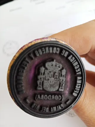 Antiguos matasellos de Correos