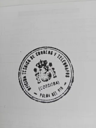 Antiguos matasellos de Correos