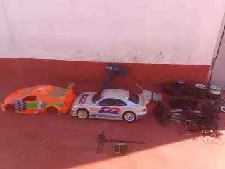 Coche RC Nitro Kyosho y Tundertiger