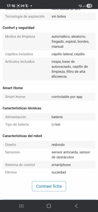 Robot Aspirador Cecotec Conga 2499 Ultra