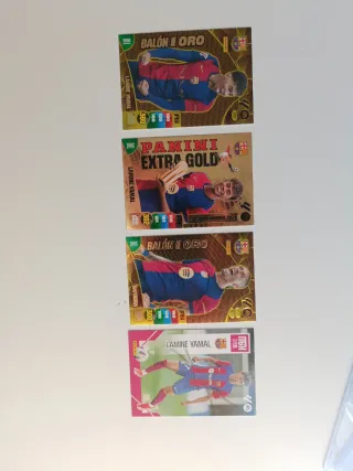 Lamine yamal y raphina balón de oro