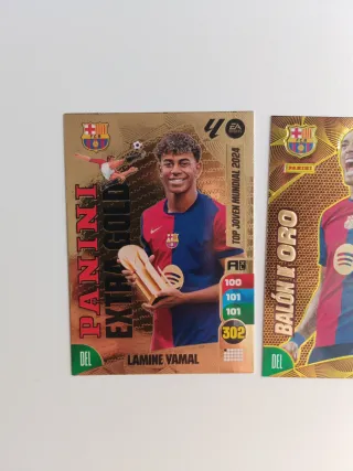 Lamine yamal y raphina balón de oro