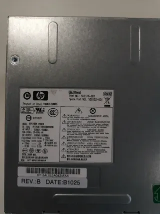 Fuente de Alimentación HP PC