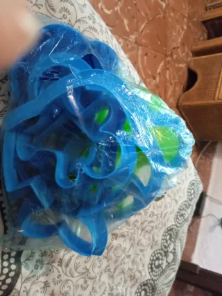 Moldes cocina azul y verde