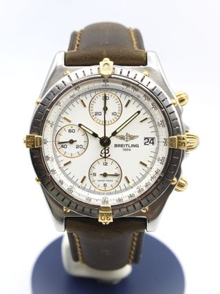 Breitling Chronomat Cronógrafo Oro/Plata