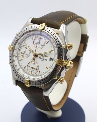 Breitling Chronomat Cronógrafo Oro/Plata