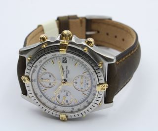 Breitling Chronomat Cronógrafo Oro/Plata