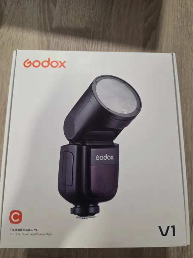 Godox V1C Flash Cámara Redondo TTL Li-ion