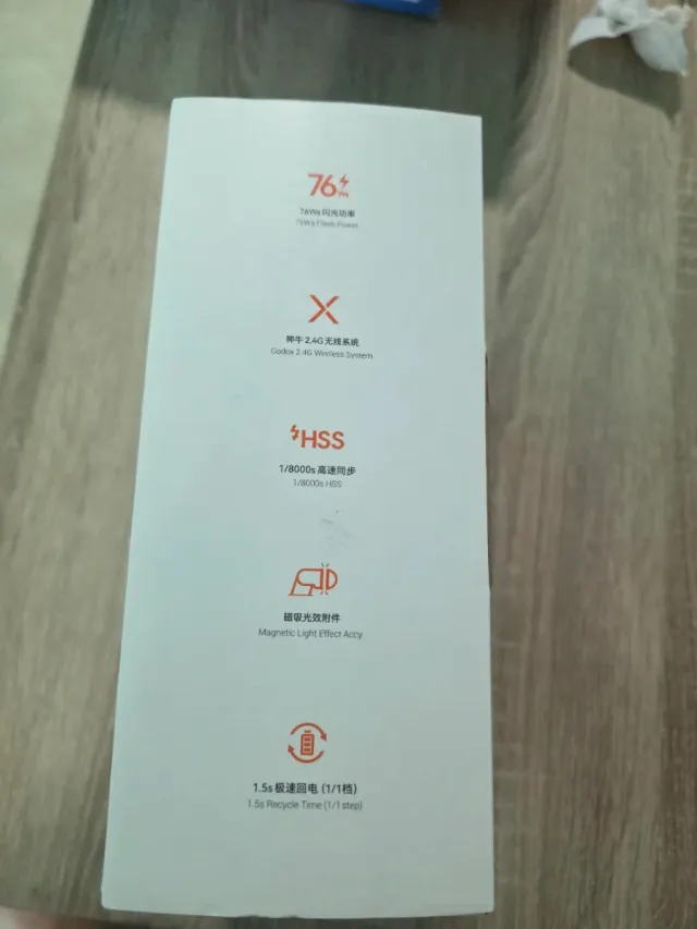 Godox V1C Flash Cámara Redondo TTL Li-ion