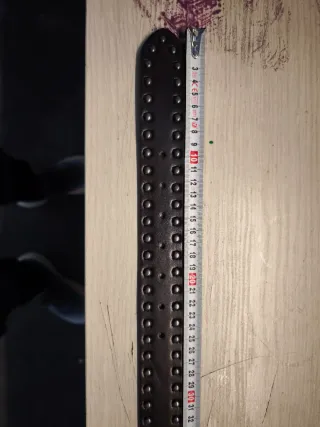 Cintura marrone borchie