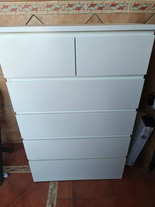 Cajonera blanca sin estrenar