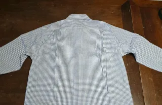 Camicia Tommy Hilfiger a quadri blu e bianchi