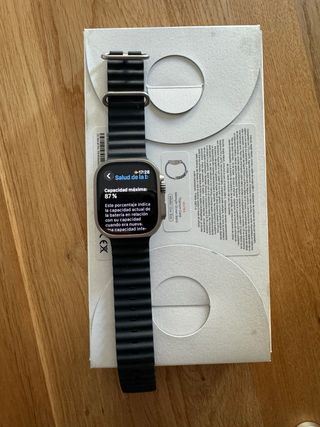 Apple Watch Ultra Negro/Plateado