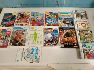 Lote 15 Videojuegos Wii, WiiU, GameCube y DS