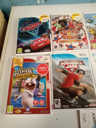 Lote 15 Videojuegos Wii, WiiU, GameCube y DS