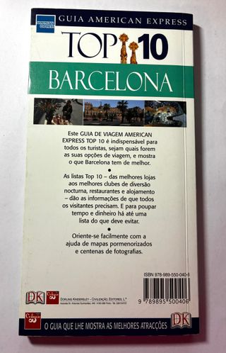 Livro Top 10 Barcelona - Edição Julho 2007