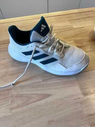 Adidas Zapatillas de Pádel Blancas y Verdes