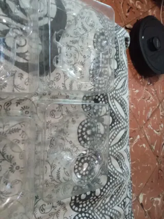 Fundas de molde de plástico transparentes