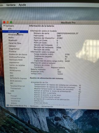 MacBook Pro 15” (finales 2011) Gráfica AMD anulada