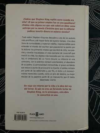 Todo sobre Stephen King (Obras diversas) (Spani...