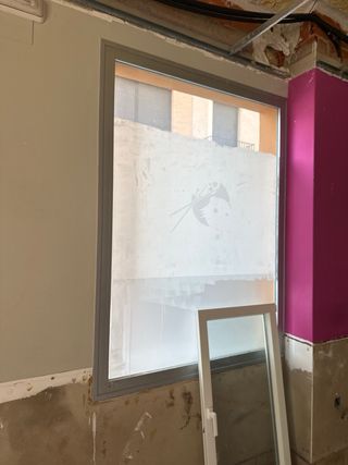 Marcos de ventana de aluminio con cristales