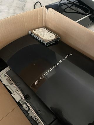 2x Playstation 3 Sony Negra Piezas/Reparar