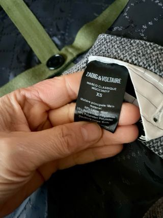 Abrigo Zadig & Voltaire Gris