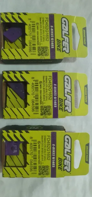 Pastillas Freno E-BIKE Galfer FD452G1652