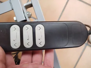 Cama articulada con colchón de 90.cm