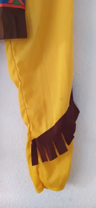 Disfraz Indio Marrón y Amarillo
