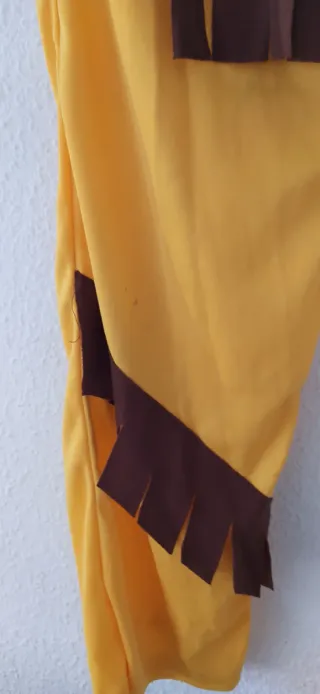 Disfraz Indio Marrón y Amarillo