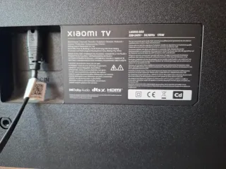 Televisor Negro/Plateado