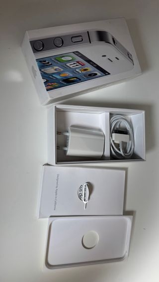 iPhone 4s Apple Argento/Bianco