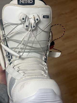 Botas de Snowboard Nitro Blancas