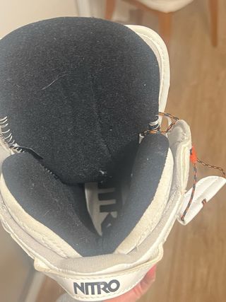 Botas de Snowboard Nitro Blancas
