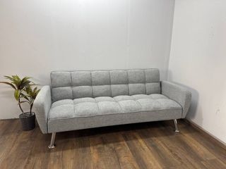 Sofá Cama Gris Antracita - Envío Inmediato