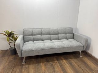 Sofá Cama Gris Antracita - Envío Inmediato